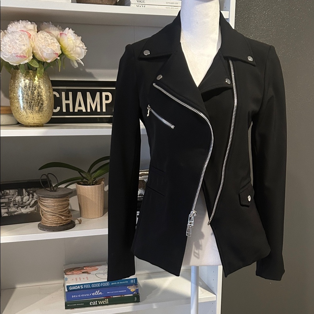 Veronica Beard Women's Hadley Moto Blazer